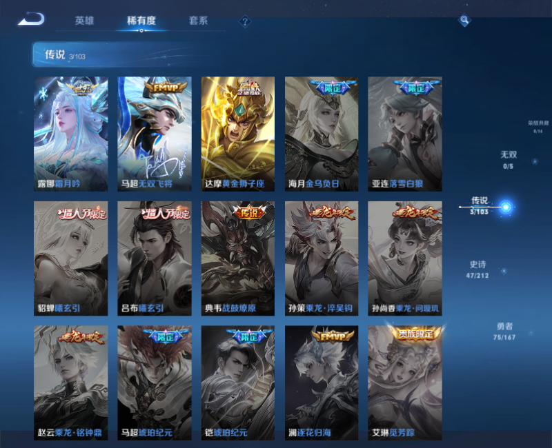 WZPX2125917王者荣耀账号详情图6