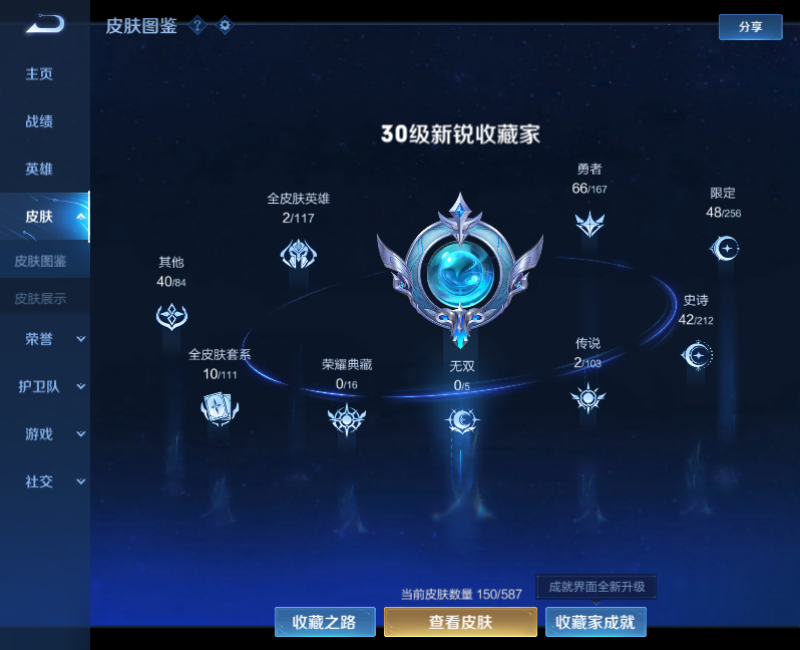WZPX2125930王者荣耀账号详情图5